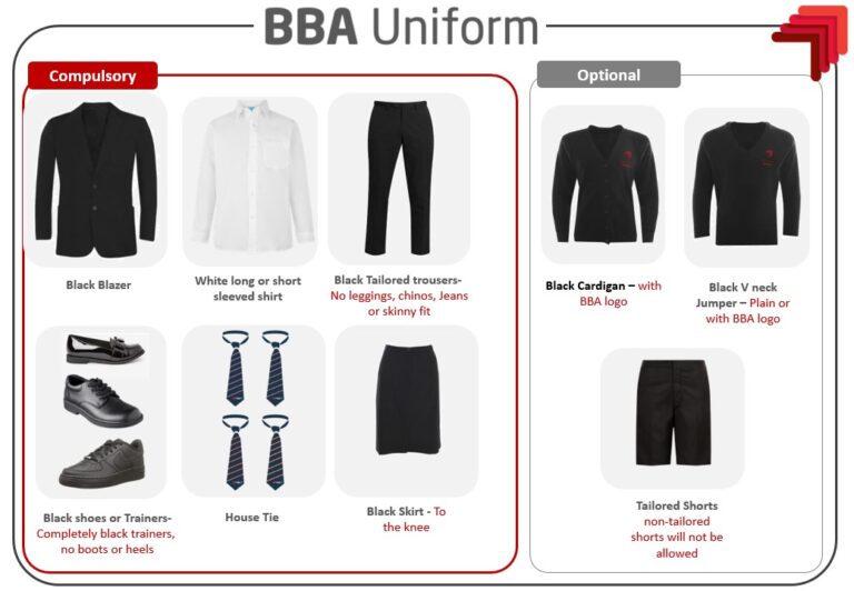 Uniform Bristol Brunel Academy