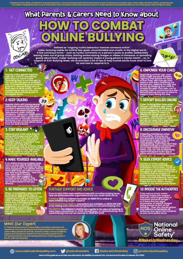 Internet Safety - How to combat online bullying